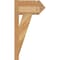Ekena Millwork Traditional Arts & Crafts Rough Sawn Outlooker, Western Red Cedar, 8"W x 14"D x 26"H OUT08X14X26TRA03RWR - alternate 2